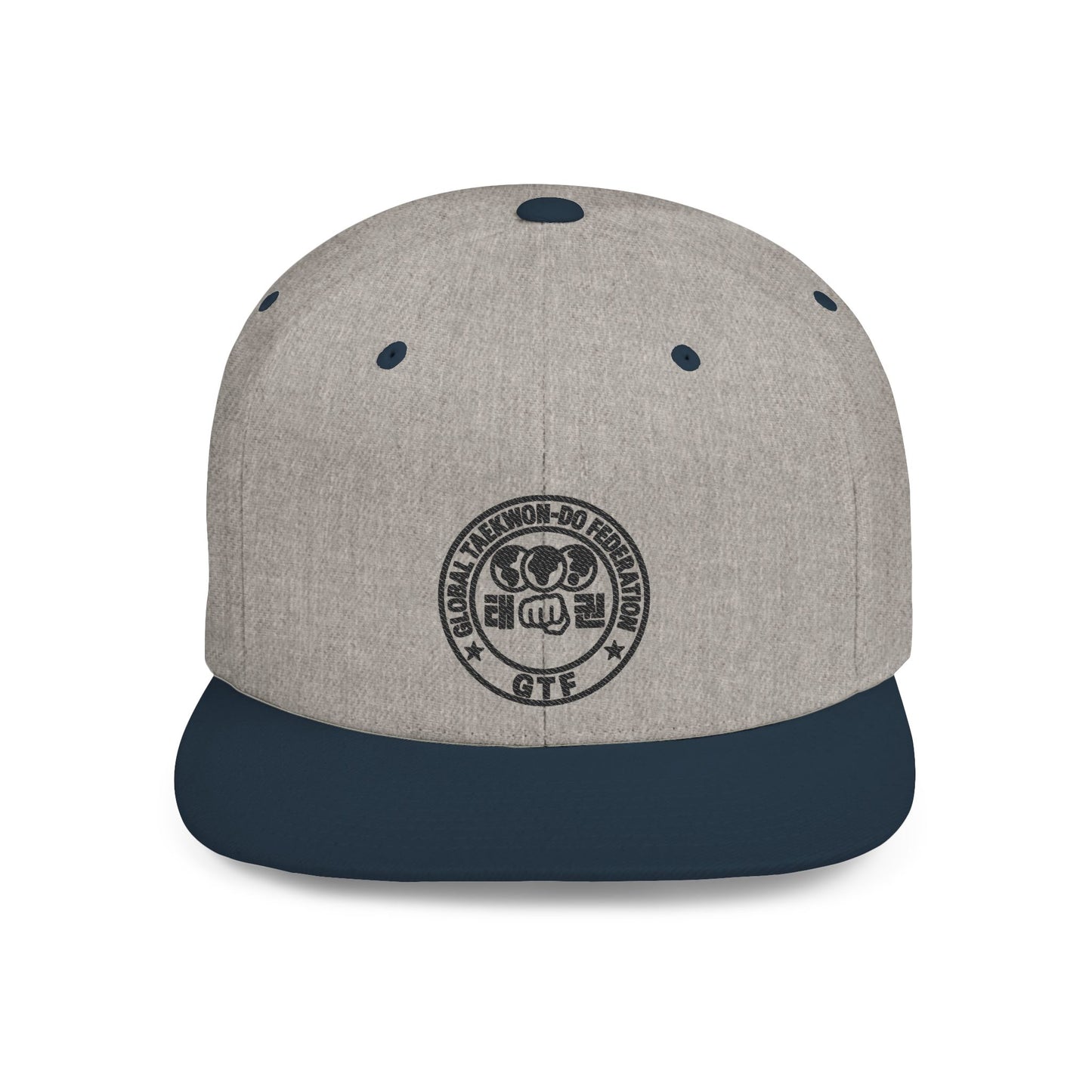 Global Taekwon-Do Federation Snapback – Monochrome Crest