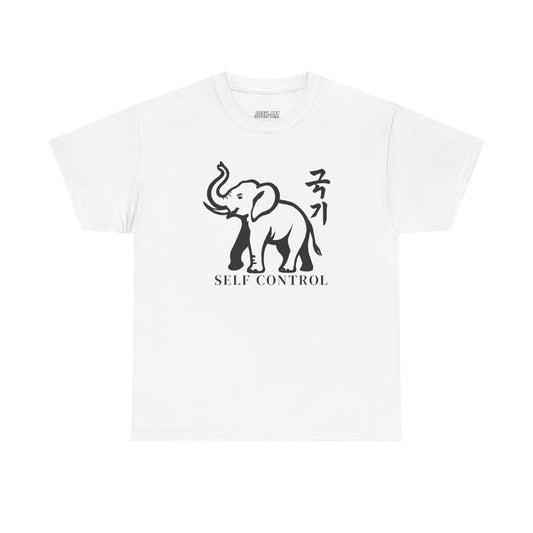 Self-Control Elephant – Jook-Am Brushwork Tee