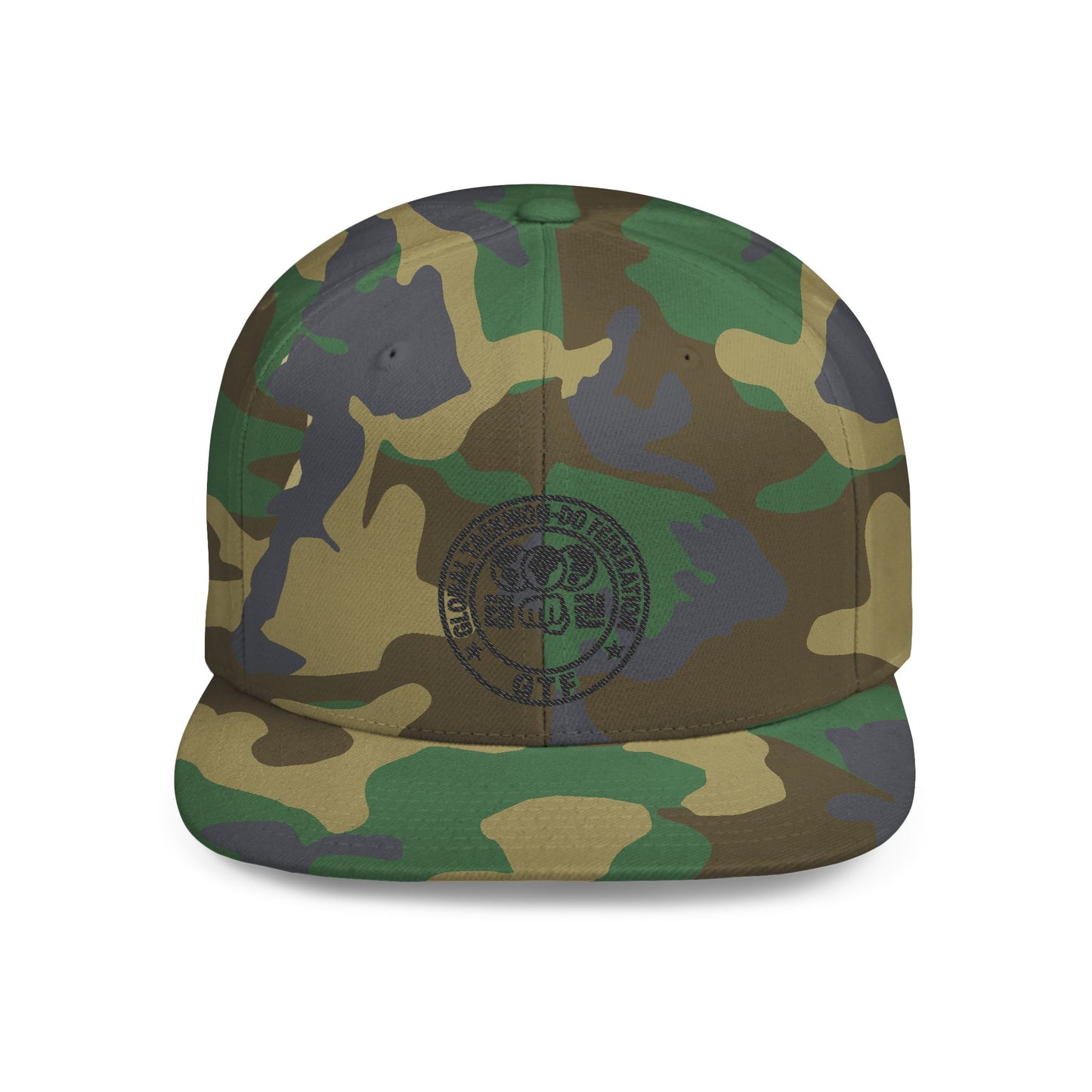 Global Taekwon-Do Federation Snapback – Monochrome Crest